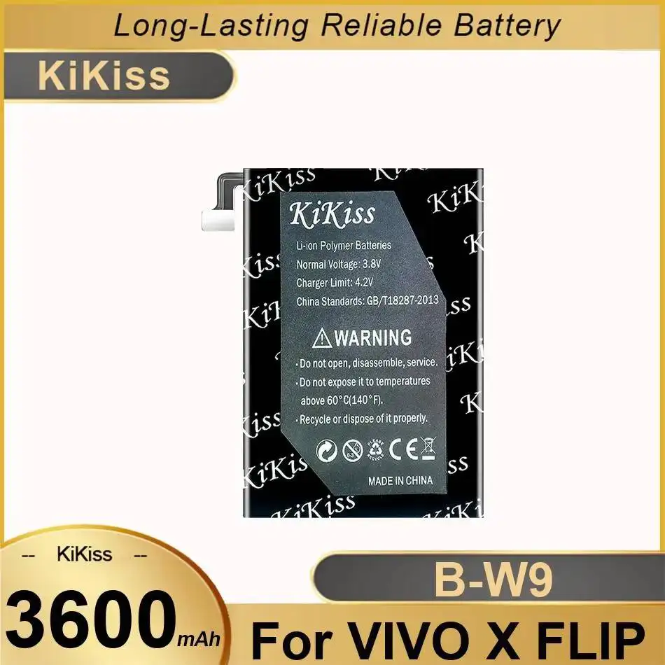 3600Mah For Vivo X Flip Reliable Replacement B-W9 Mobile Phone Battery
3600Mah For Vivo X Flip Reliable Replacement B-W9 Mobile Phone Battery