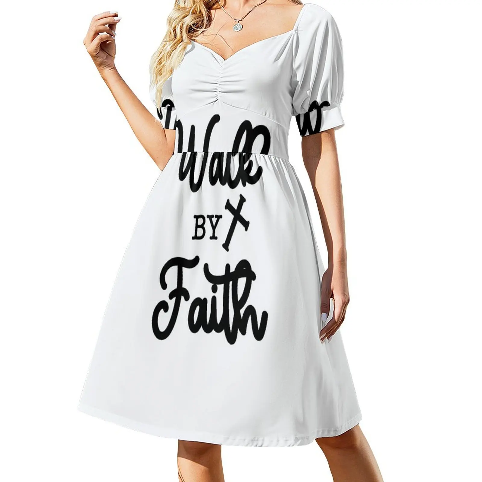 Christian verse Walk by Faith Short-Sleeved Dress dress for women 2025 Party dresses clothing women summer 2025
Christian verse Walk by Faith Short-Sleeved Dress dress for women 2025 Party dresses clothing women summer 2025