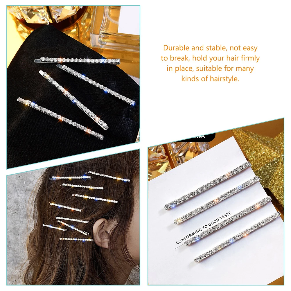 12pcs Rhinestone Hair Clips Shiny Delicate Design Durable Bobby Pins Girls Accessories Wedding Bridal Hairpins
12pcs Rhinestone Hair Clips Shiny Delicate Design Durable Bobby Pins Girls Accessories Wedding Bridal Hairpins