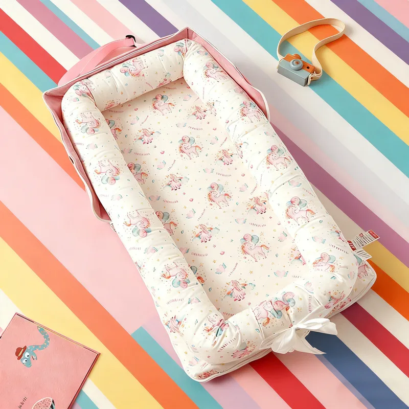 2026 New Foldable Travel Baby Crib Portable Baby Beds Comfortable Infant Bassinet Breathable Baby Nest Bed
2026 New Foldable Travel Baby Crib Portable Baby Beds Comfortable Infant Bassinet Breathable Baby Nest Bed