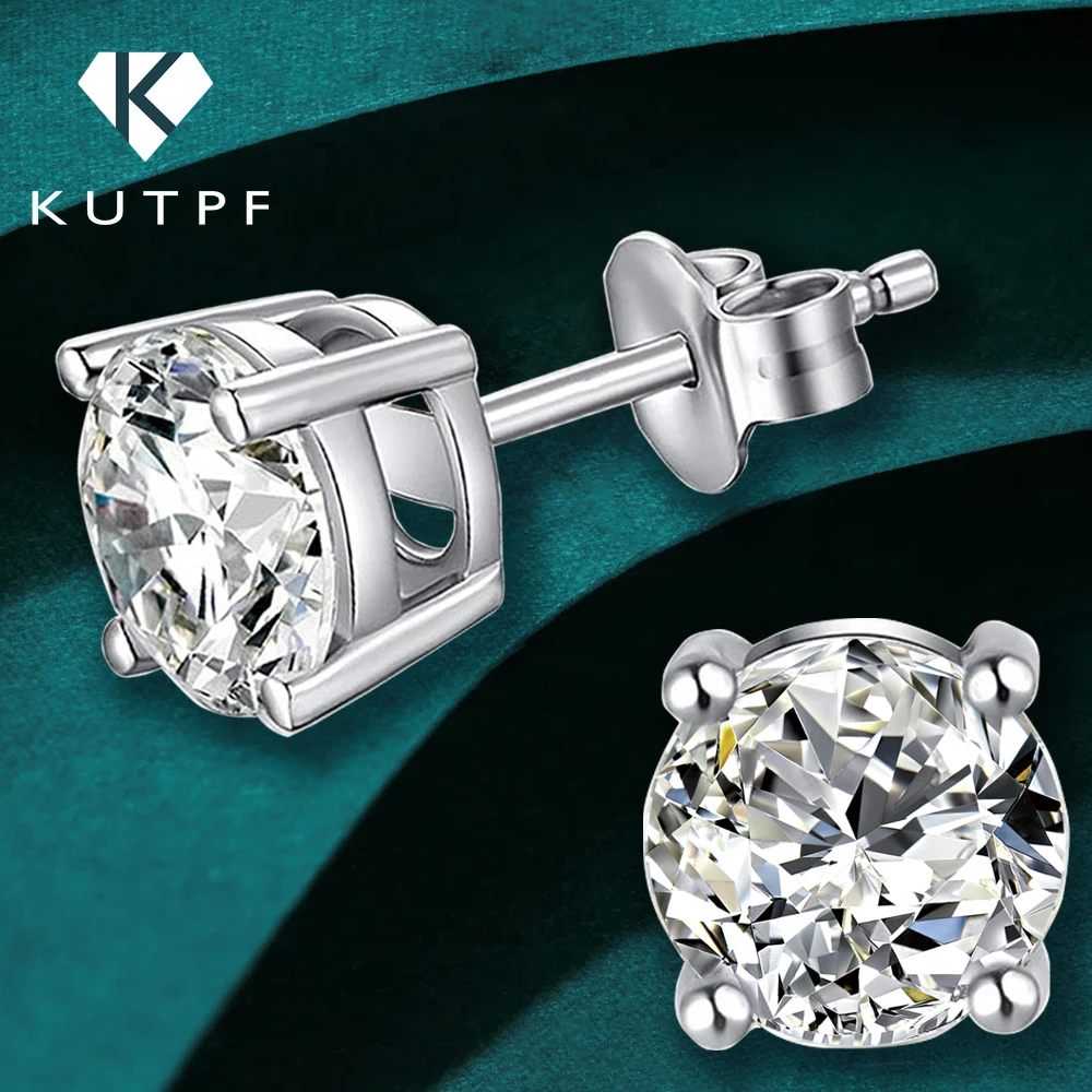 4carat Moissanite Stud Earrings with Certificate Round Brilliant Cut Diamond Earring 925 Sterling Silver Ear Studs for Women Men
4carat Moissanite Stud Earrings with Certificate Round Brilliant Cut Diamond Earring 925 Sterling Silver Ear Studs for Women Men