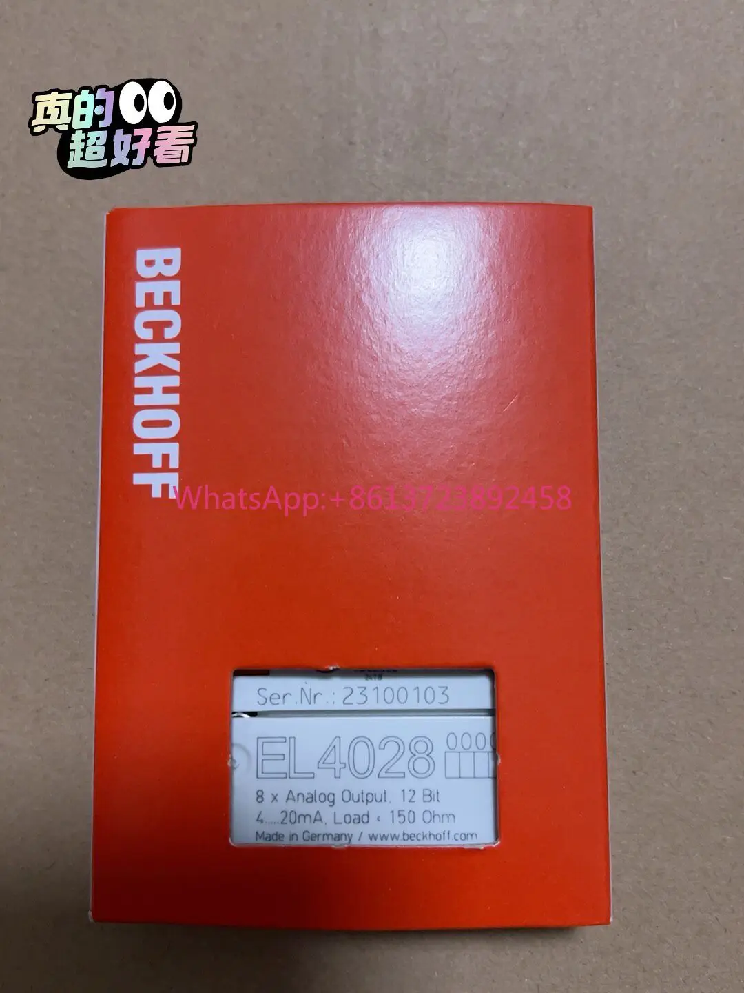 EL4028 Beckhoff module, high quality
EL4028 Beckhoff module, high quality