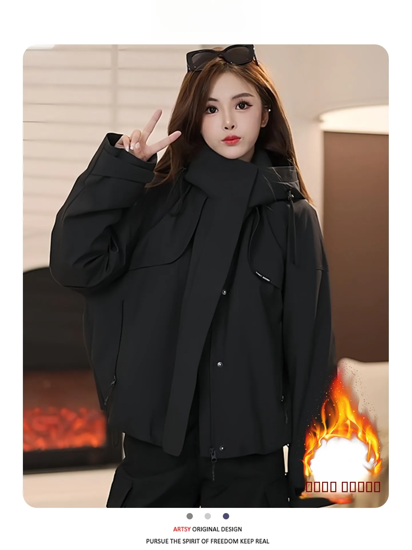 Корейское хлопковое пальто Sle Thiened Fce Lined для женщин, повседневная рабочая одежда, зимнее, новинка, уличный стиль, топ
Корейское хлопковое пальто Sle Thiened Fce Lined для женщин, повседневная рабочая одежда, зимнее, новинка, уличный стиль, топ