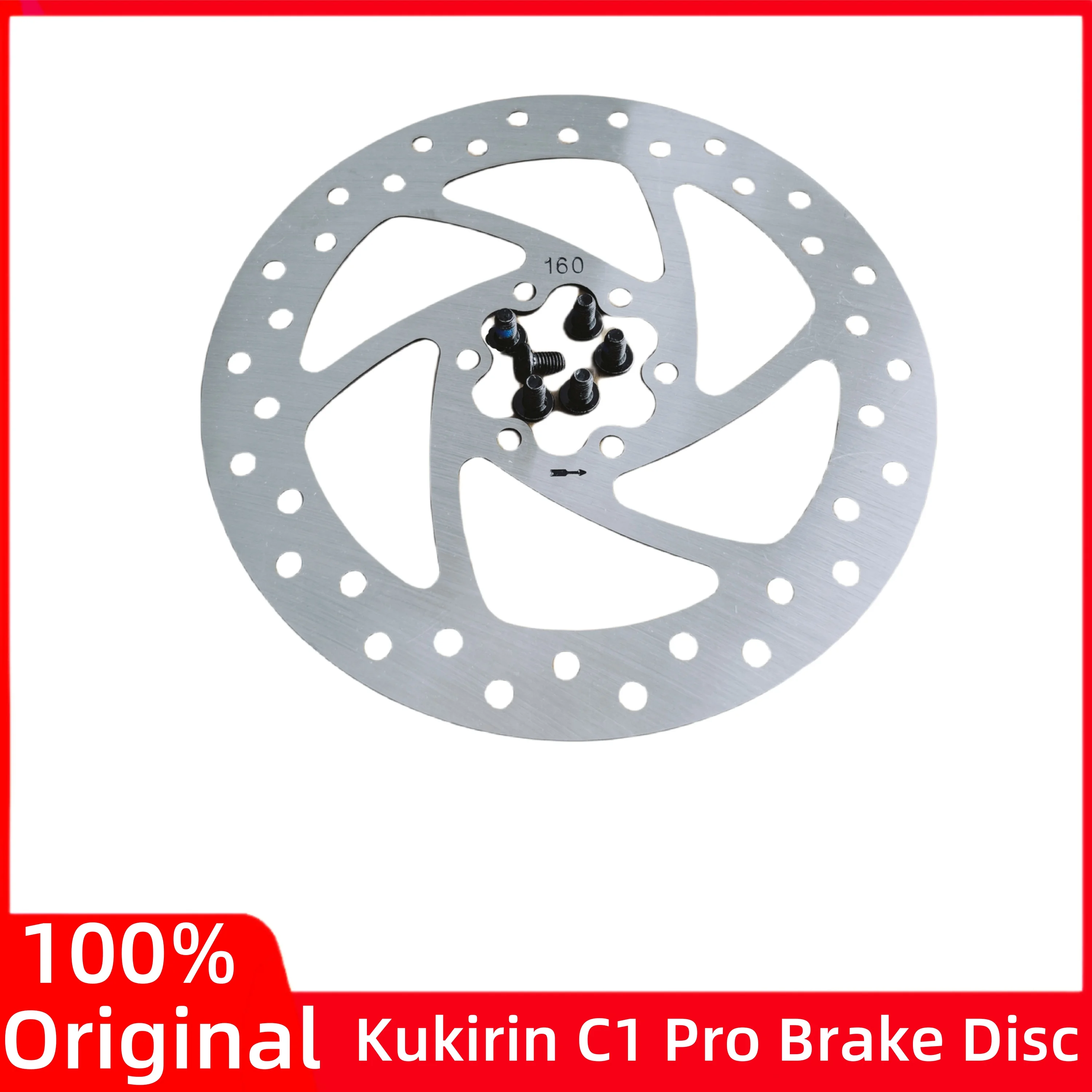 Original Brake Disc with Screws for KuKirin C1 Pro Electric Scooter Kugookirin C1pro 160mm 6 Hole Disc Brake Spare Parts
Original Brake Disc with Screws for KuKirin C1 Pro Electric Scooter Kugookirin C1pro 160mm 6 Hole Disc Brake Spare Parts