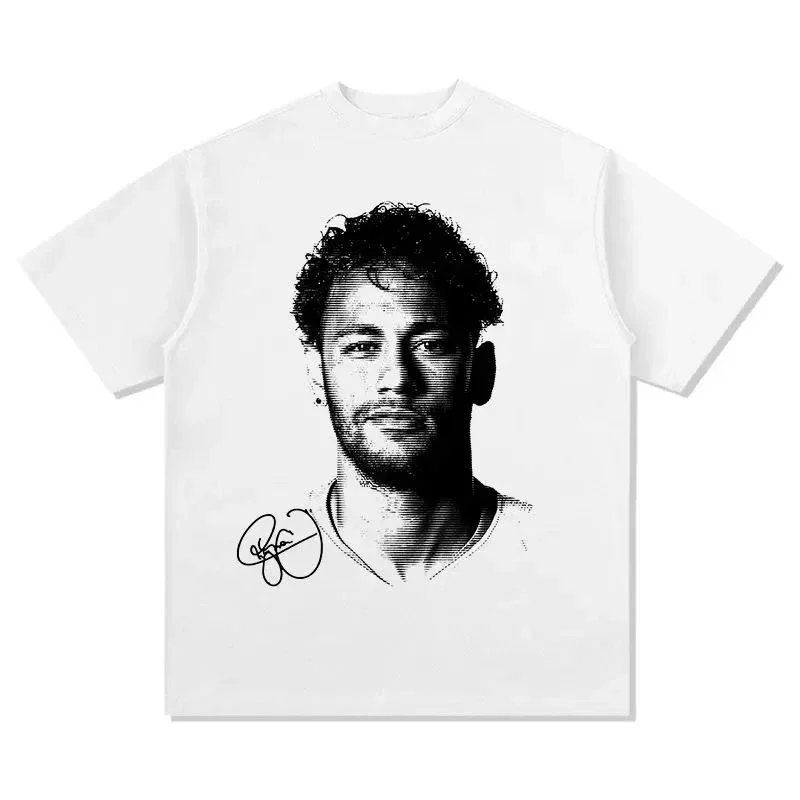 Neymar Neymarjr футболка из плотного хлопка с короткими рукавами и принтом, американская ретро баскетбольная одежда с короткими рукавами для пар, универсальная футболка
Neymar Neymarjr футболка из плотного хлопка с короткими рукавами и принтом, американская ретро баскетбольная одежда с короткими рукавами для пар, универсальная футболка