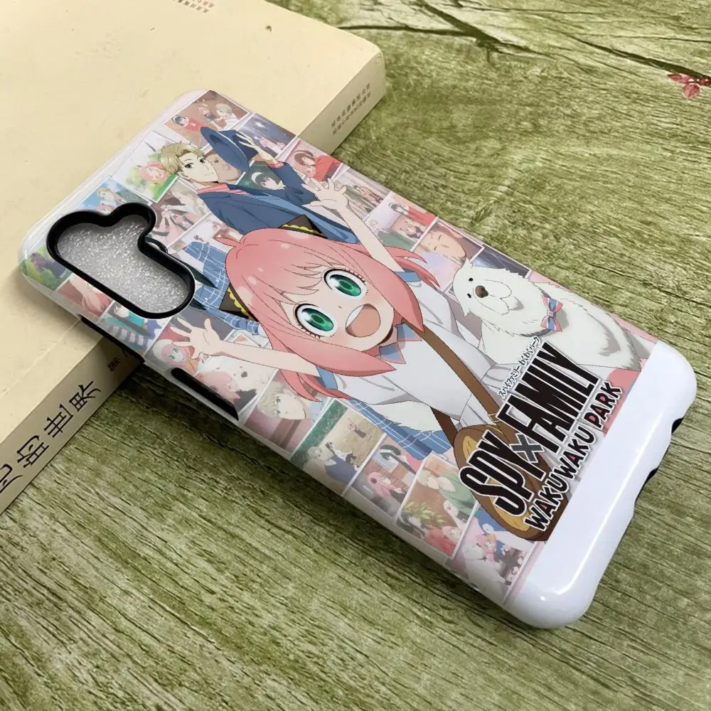 Spy X Family Phone Case For SamsungS25 Film Shell GalaxyS24Ultra 23plus S22 21 A56 36 26 16 Luxury Double Layer Cover
Spy X Family Phone Case For SamsungS25 Film Shell GalaxyS24Ultra 23plus S22 21 A56 36 26 16 Luxury Double Layer Cover
