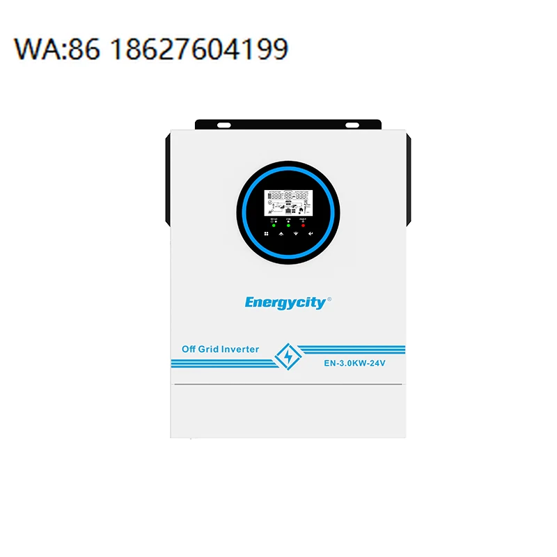 WiFi Hybrid Solar Inverter 3000W 24V DC On Grid Sine Wave 230VAC PV Power Equipment
WiFi Hybrid Solar Inverter 3000W 24V DC On Grid Sine Wave 230VAC PV Power Equipment