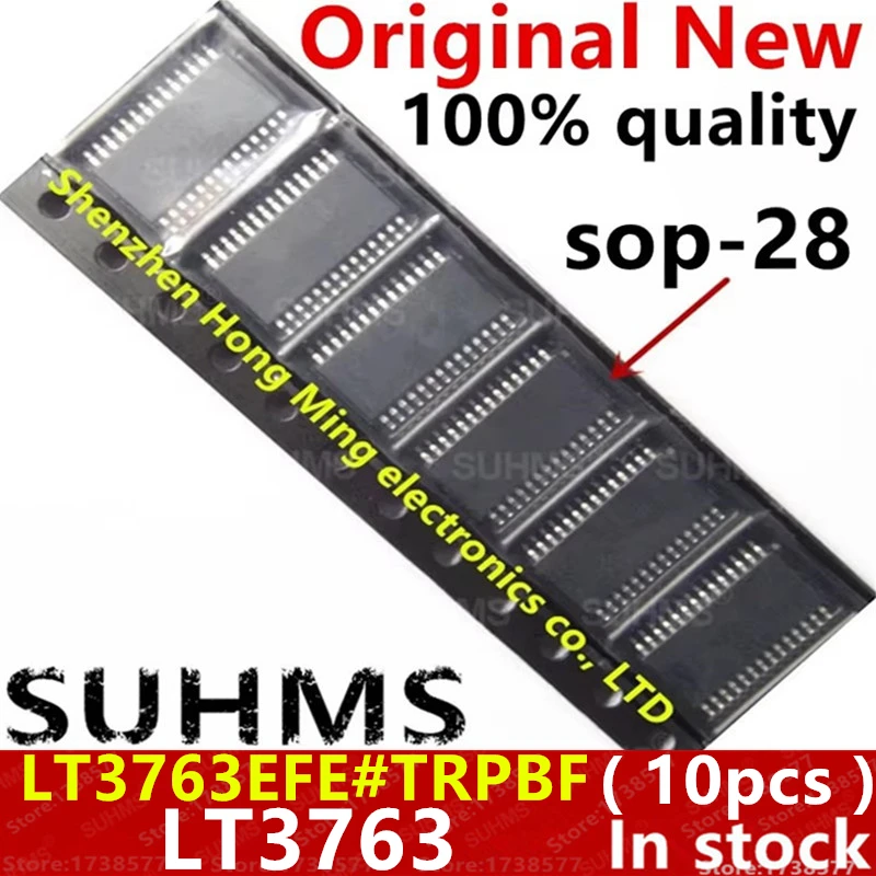 (10piece)100% New LT3763EFE#TRPBF LT3763EFE LT3763EF LT3763 SOP-28
(10piece)100% New LT3763EFE#TRPBF LT3763EFE LT3763EF LT3763 SOP-28
