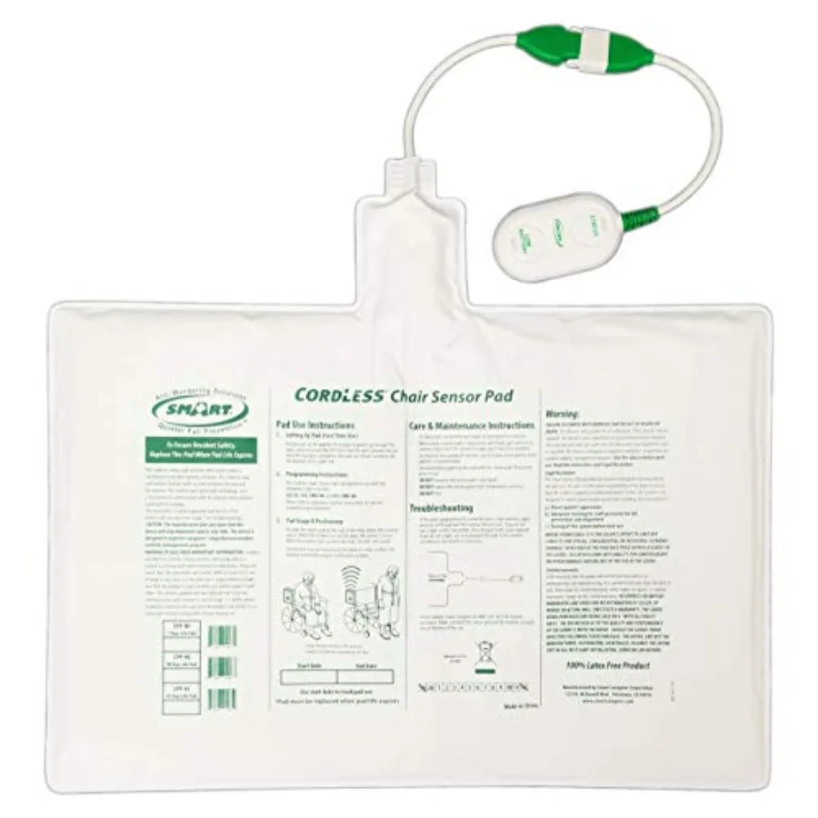 Smart Caregiver Replacement/Add-on Cordless Chair Sensor Pad - 10in x 15in - Works with Pager 433-EC Monitor or 433-CMU Central
Smart Caregiver Replacement/Add-on Cordless Chair Sensor Pad - 10in x 15in - Works with Pager 433-EC Monitor or 433-CMU Central