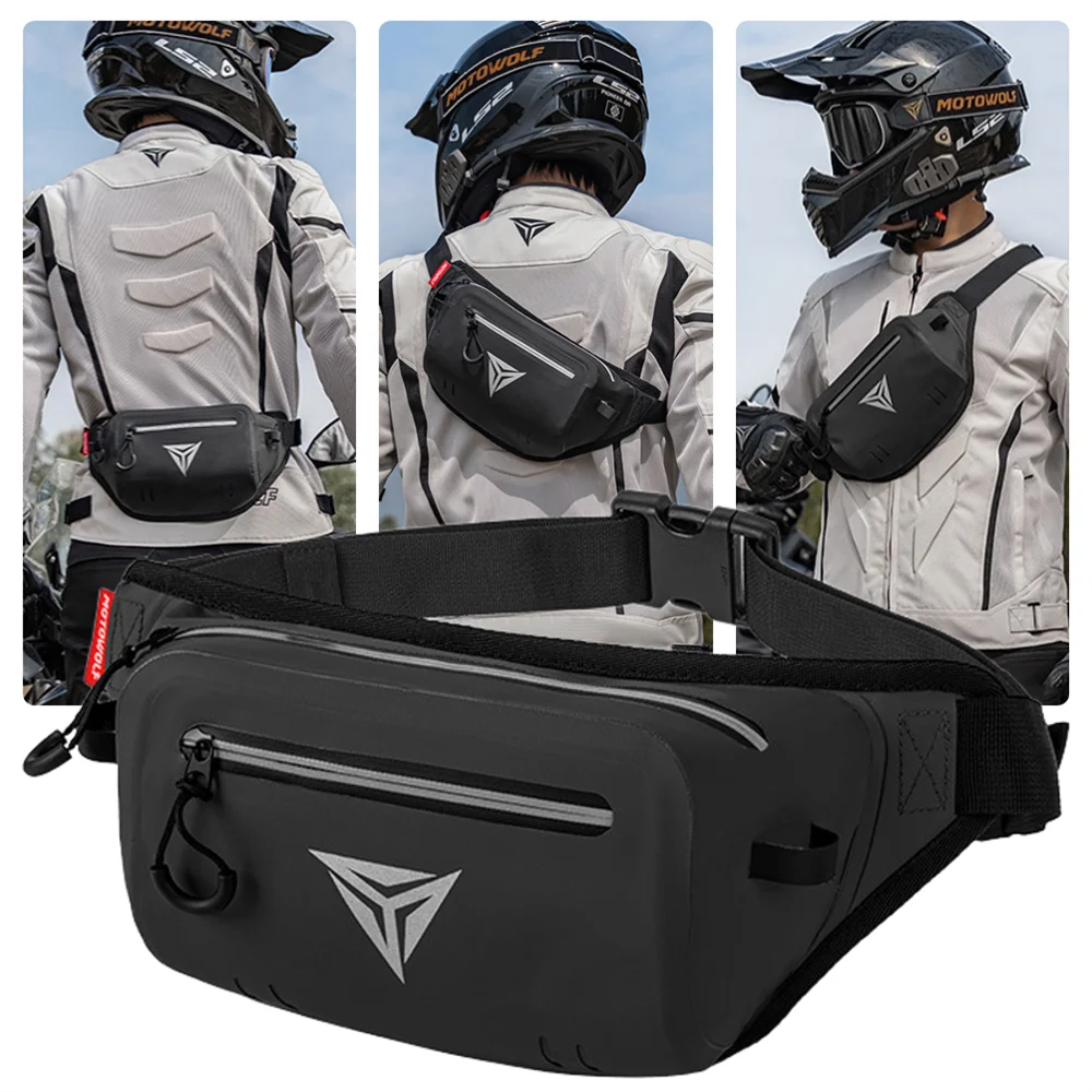 Waterproof Motorcycle Waist Bag Multifunctional Outdoor Motocross Cycling Pack Anti-Splash Premium Oxford Cloth
Waterproof Motorcycle Waist Bag Multifunctional Outdoor Motocross Cycling Pack Anti-Splash Premium Oxford Cloth