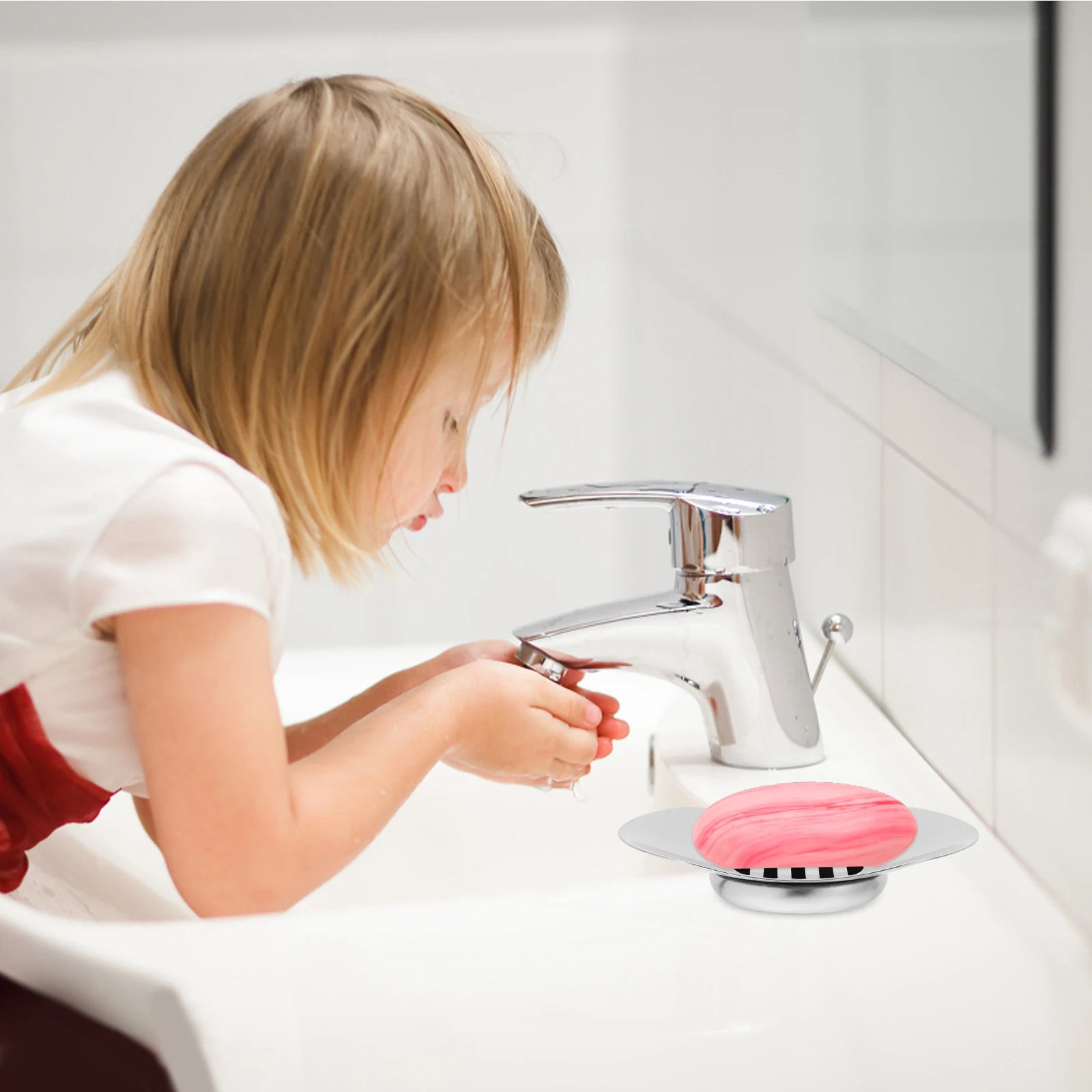 Stainless Steel Box 304 Food Grade Round Double Layer Drain Holes Odorless Holder For Bathroom Shower Draining Soap Dish
Stainless Steel Box 304 Food Grade Round Double Layer Drain Holes Odorless Holder For Bathroom Shower Draining Soap Dish