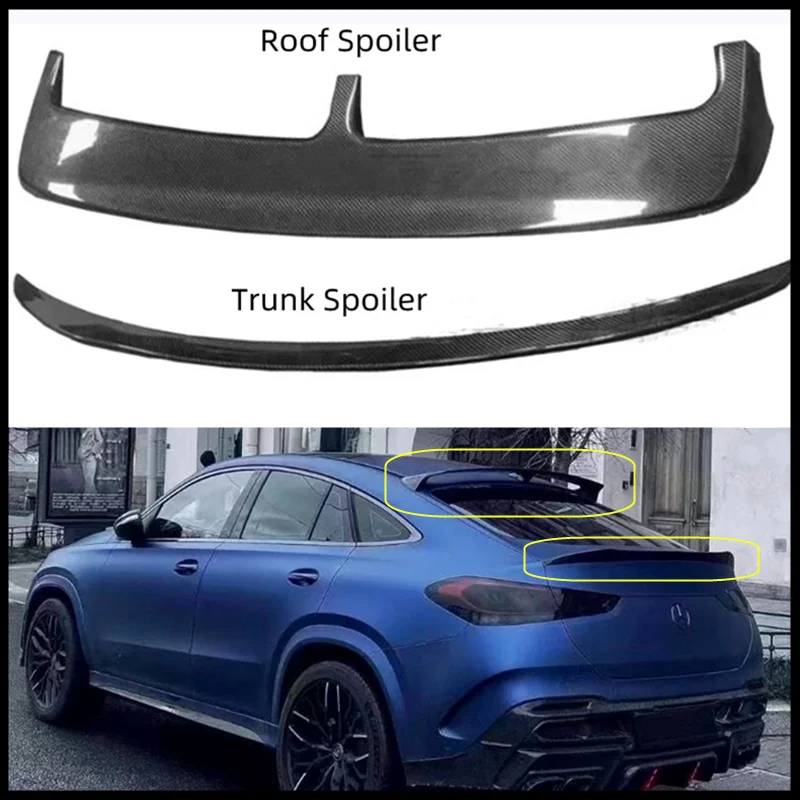 Real Carbon Fiber Spoiler For Mercedes Benz GLE Coupe W167 GLE350 450 53 63S 2020-2023 High Quality REAR WING TRUNK LIP SPOILERS
Real Carbon Fiber Spoiler For Mercedes Benz GLE Coupe W167 GLE350 450 53 63S 2020-2023 High Quality REAR WING TRUNK LIP SPOILERS
