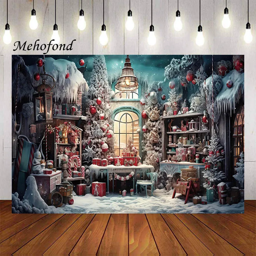 Фон для фотосъемки Mehofond Зимний Рождественский магазин игрушек Санты конфеты снег Рождество Детский семейный портрет Декор Фотофон
Фон для фотосъемки Mehofond Зимний Рождественский магазин игрушек Санты конфеты снег Рождество Детский семейный портрет Декор Фотофон