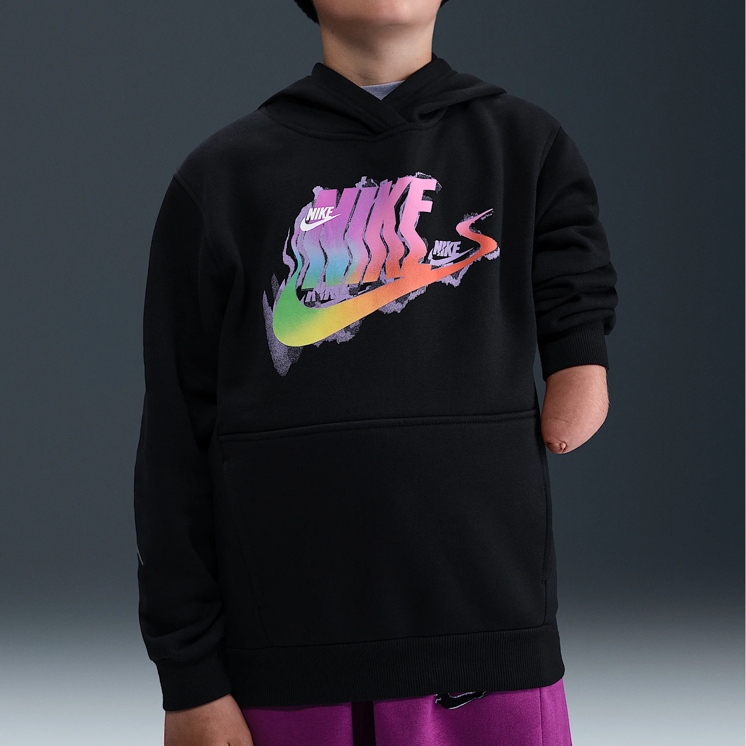 Nike Authentic Club Fleece Youth Fleece Knit Hooded Hoodie IO0750-010
Nike Authentic Club Fleece Youth Fleece Knit Hooded Hoodie IO0750-010