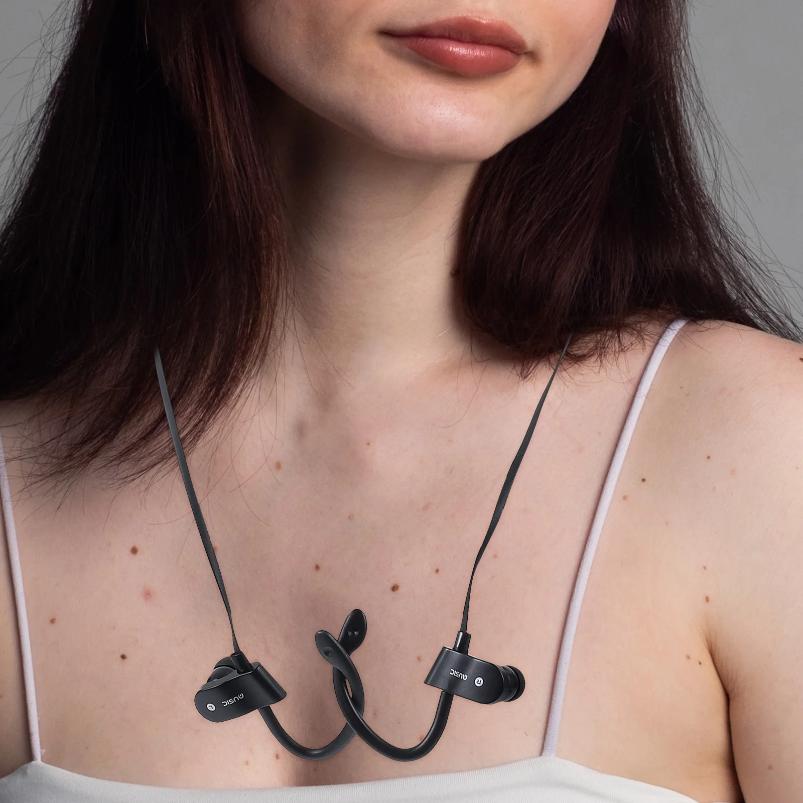 Hanging Ear Sports Headphones 1.2M Tpe Cable 3.5Mm Plug 10Mm Speaker Ear Hook Stereo Wired Headset Mic For Phone System
Hanging Ear Sports Headphones 1.2M Tpe Cable 3.5Mm Plug 10Mm Speaker Ear Hook Stereo Wired Headset Mic For Phone System