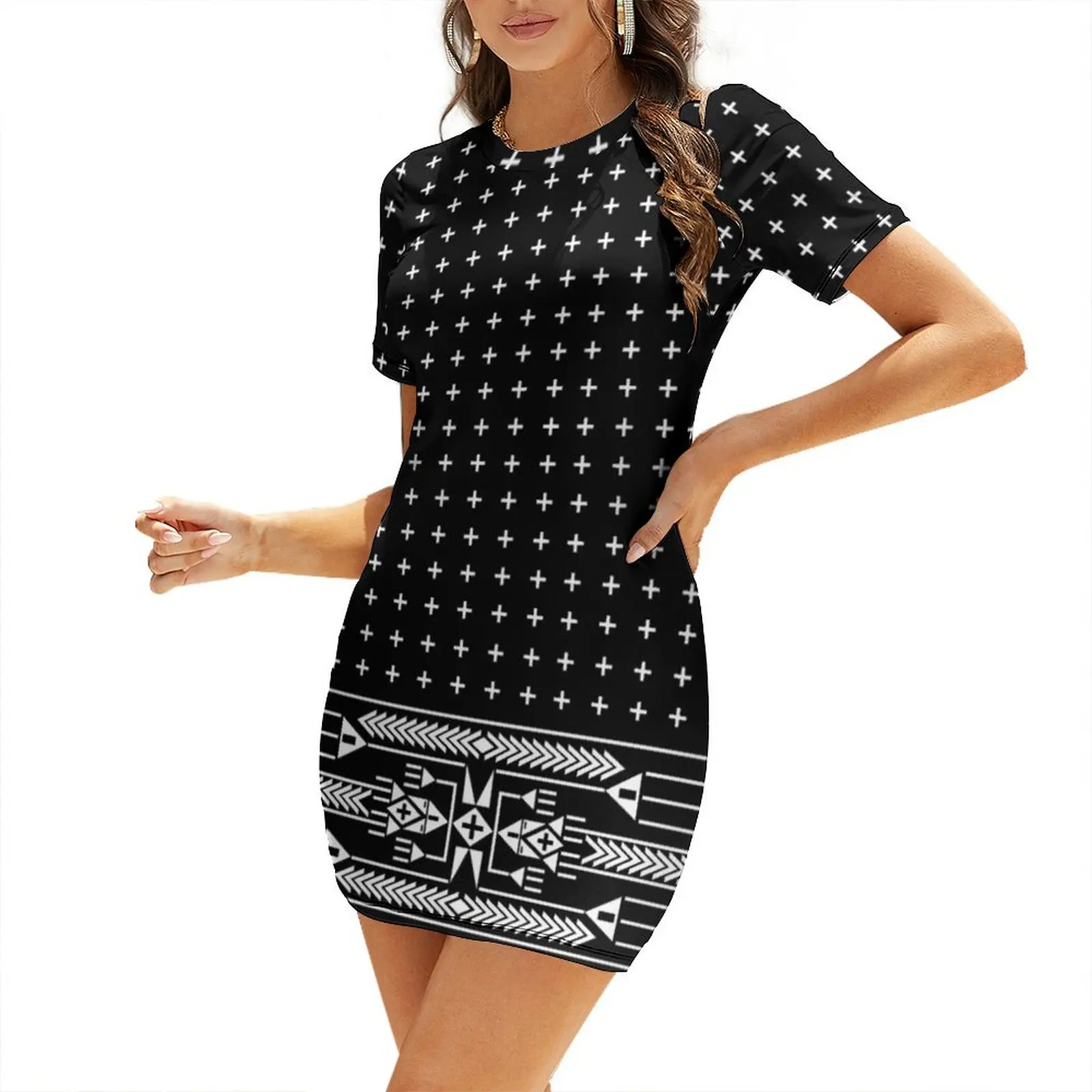 The Path (Black) Short-Sleeved Dress Women's evening dress women clothes women evening dress
The Path (Black) Short-Sleeved Dress Women's evening dress women clothes women evening dress