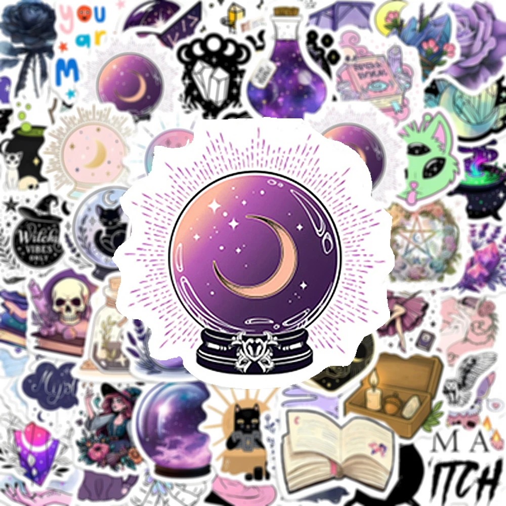 10/30/50/100pcs Cartoon Magic Witch Crystal Stickers Gothic Witchy Pharmacy Decals DIY Phone Luggage Guitar Cool Kid Sticker Toy
10/30/50/100pcs Cartoon Magic Witch Crystal Stickers Gothic Witchy Pharmacy Decals DIY Phone Luggage Guitar Cool Kid Sticker Toy