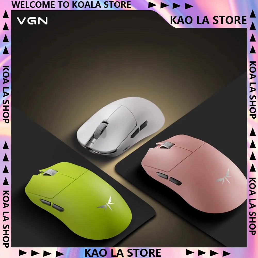 VGN Dragonfly F2 Ultra Gaming Mouse Tri-mode Wireless/Wired 8k Lightweight Ergonomics Long Battery Life Laptop Mouse customize
VGN Dragonfly F2 Ultra Gaming Mouse Tri-mode Wireless/Wired 8k Lightweight Ergonomics Long Battery Life Laptop Mouse customize