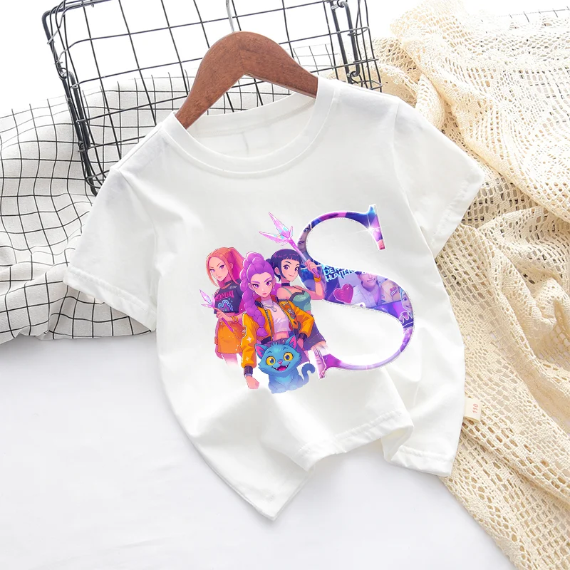 Футболка KPop «Охотники на демонов», кавайная одежда с мультяшным буквенным принтом, милые базовые топы, впитывающие белые футболки для девочек, детский подарок на день рождения
Футболка KPop «Охотники на демонов», кавайная одежда с мультяшным буквенным принтом, милые базовые топы, впитывающие белые футболки для девочек, детский подарок на день рождения