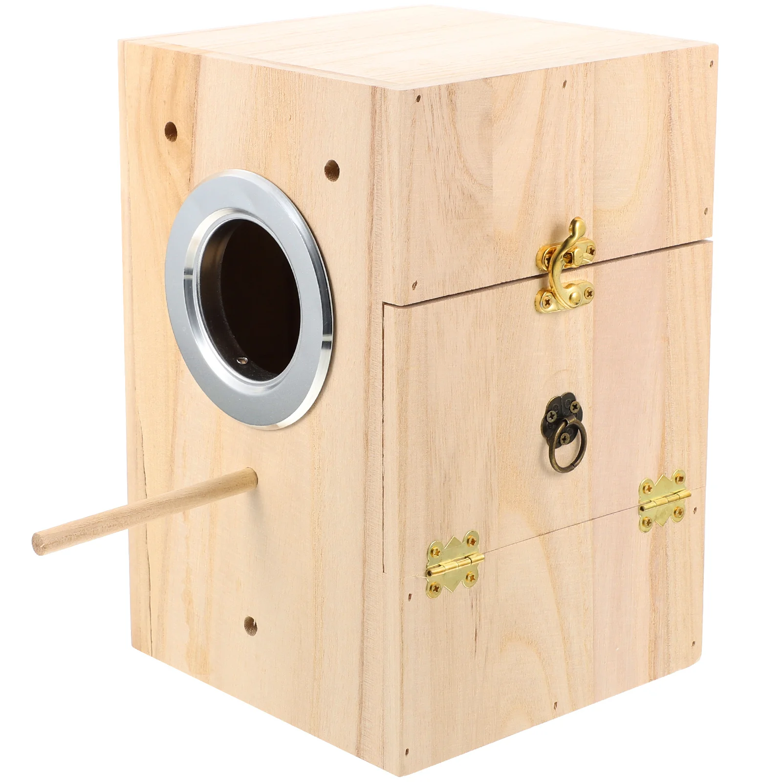 1pc Wood Nest For Canary Parrot Lark Durable Safe Natural Breeding Box Bird House Hatchery Incubator Nesting Spot Play Rest
1pc Wood Nest For Canary Parrot Lark Durable Safe Natural Breeding Box Bird House Hatchery Incubator Nesting Spot Play Rest
