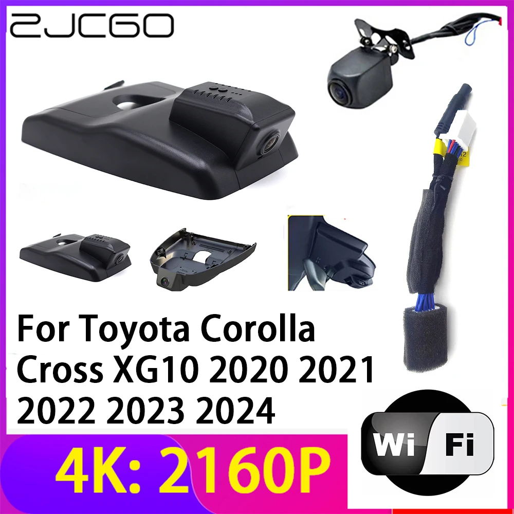 ZJCGO 4K 2160P Dash Cam Car DVR Camera 2 Lens Recorder Wifi Night Vision for Toyota Corolla Cross XG10 2020 2021 2022 2023 2024
ZJCGO 4K 2160P Dash Cam Car DVR Camera 2 Lens Recorder Wifi Night Vision for Toyota Corolla Cross XG10 2020 2021 2022 2023 2024