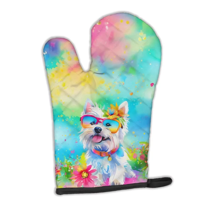 Westie Hippie Dawg Oven Mitt Heat Resistant Thick Oven Mitt for Hot Pans and Oven Kitchen Mitt Protect Hands Cooking Baking Glo
Westie Hippie Dawg Oven Mitt Heat Resistant Thick Oven Mitt for Hot Pans and Oven Kitchen Mitt Protect Hands Cooking Baking Glo