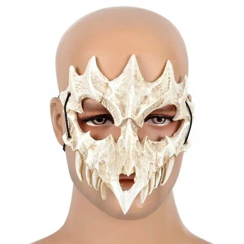 Half Face Mask Anime Dragon God Tiger Skeleton Japanese Cartoon Characters Fierce Animal Cosplay Mask for Halloween Party Props
Half Face Mask Anime Dragon God Tiger Skeleton Japanese Cartoon Characters Fierce Animal Cosplay Mask for Halloween Party Props