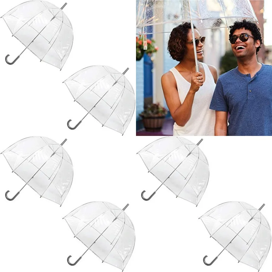 Adult Bubble Umbrella with Dome Canopy and Lightweight Wind and Rain Protection
Adult Bubble Umbrella with Dome Canopy and Lightweight Wind and Rain Protection