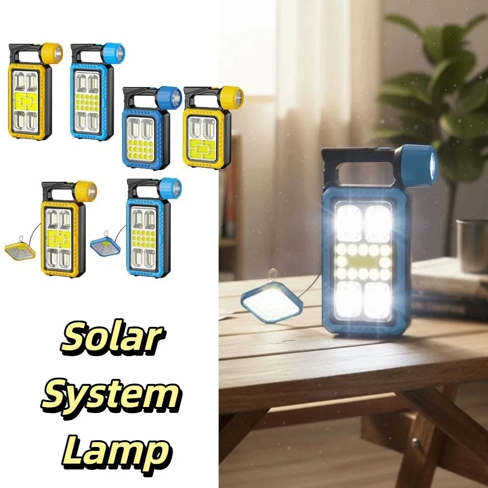 For Lighting Charging Version Solar-Powered Lamp Super Bright Solar-Powered Portable Lamp New Portable Outdoor Lamp Household
For Lighting Charging Version Solar-Powered Lamp Super Bright Solar-Powered Portable Lamp New Portable Outdoor Lamp Household