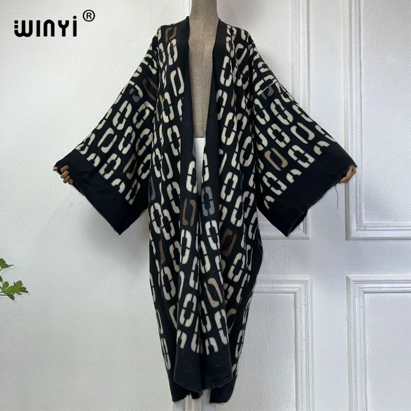 WINYI Kuwait winter coat Africa women print Warm Long Sleeve loose Fashion Street Coat sweater Women Knitted Female Cardigan
WINYI Kuwait winter coat Africa women print Warm Long Sleeve loose Fashion Street Coat sweater Women Knitted Female Cardigan