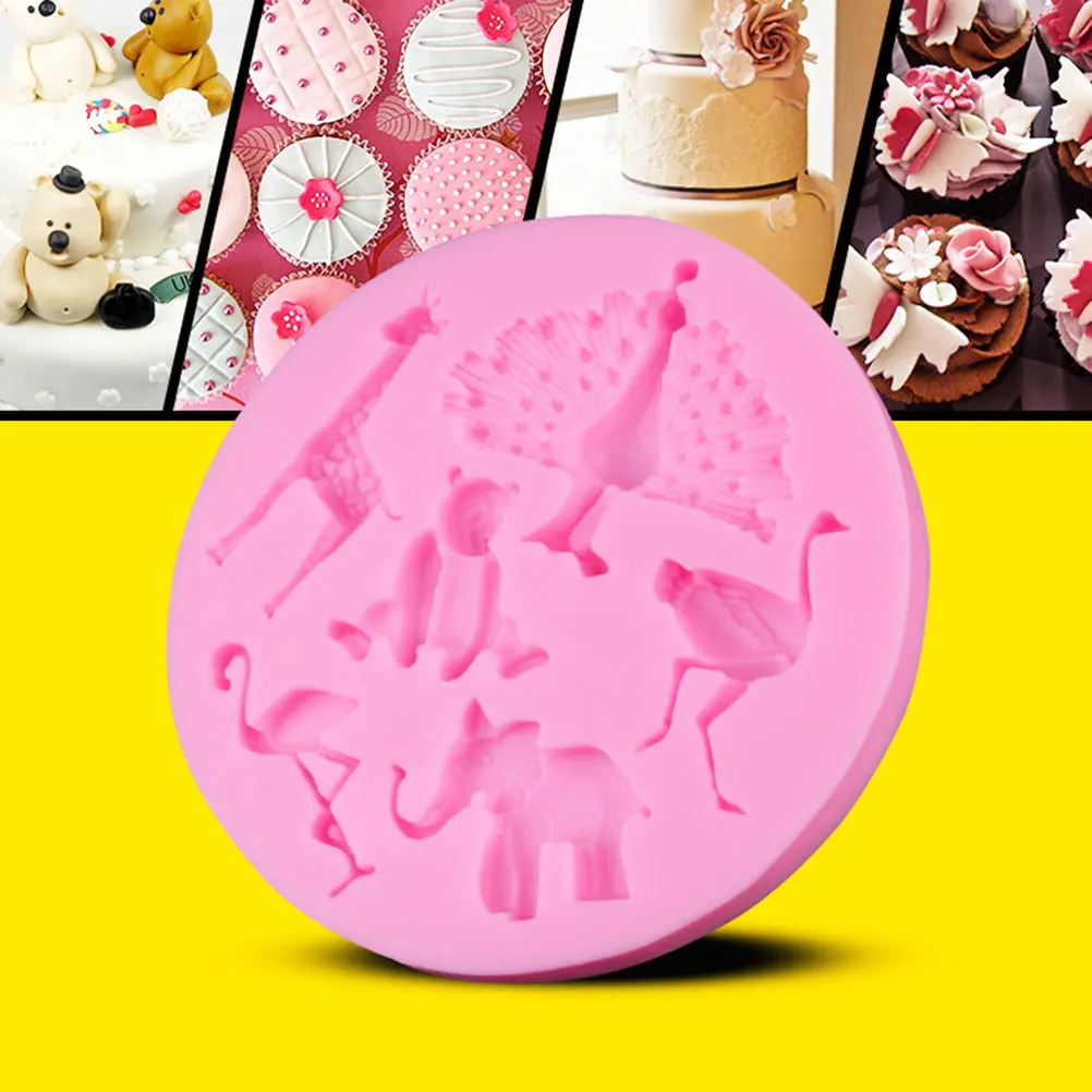 Silicone Baking Mould Animal Shape Non Toxic Tasteless DIY Fondant Mold Cake Decoration Chocolate Easy Use Gastronomy Fun
Silicone Baking Mould Animal Shape Non Toxic Tasteless DIY Fondant Mold Cake Decoration Chocolate Easy Use Gastronomy Fun