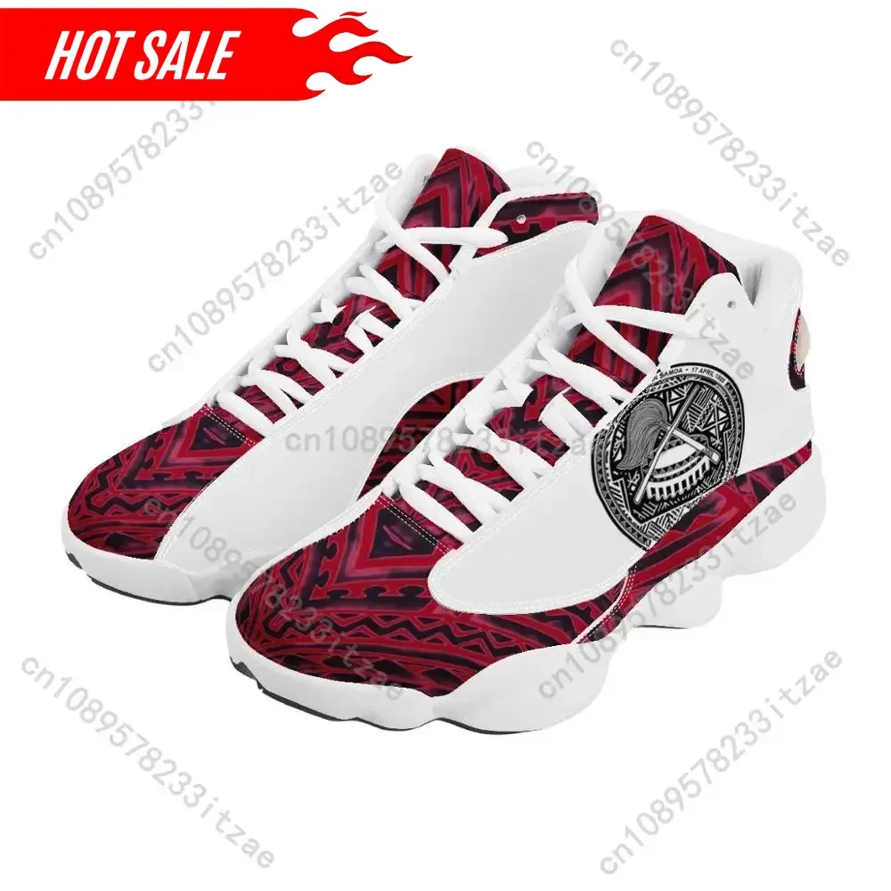 Red Samoa Polynesian Samoan Tribal Style Boy Sneakers Running Shoes Custom Ball Sports Team Logo Men's Basketball Sports Shoes
Red Samoa Polynesian Samoan Tribal Style Boy Sneakers Running Shoes Custom Ball Sports Team Logo Men's Basketball Sports Shoes