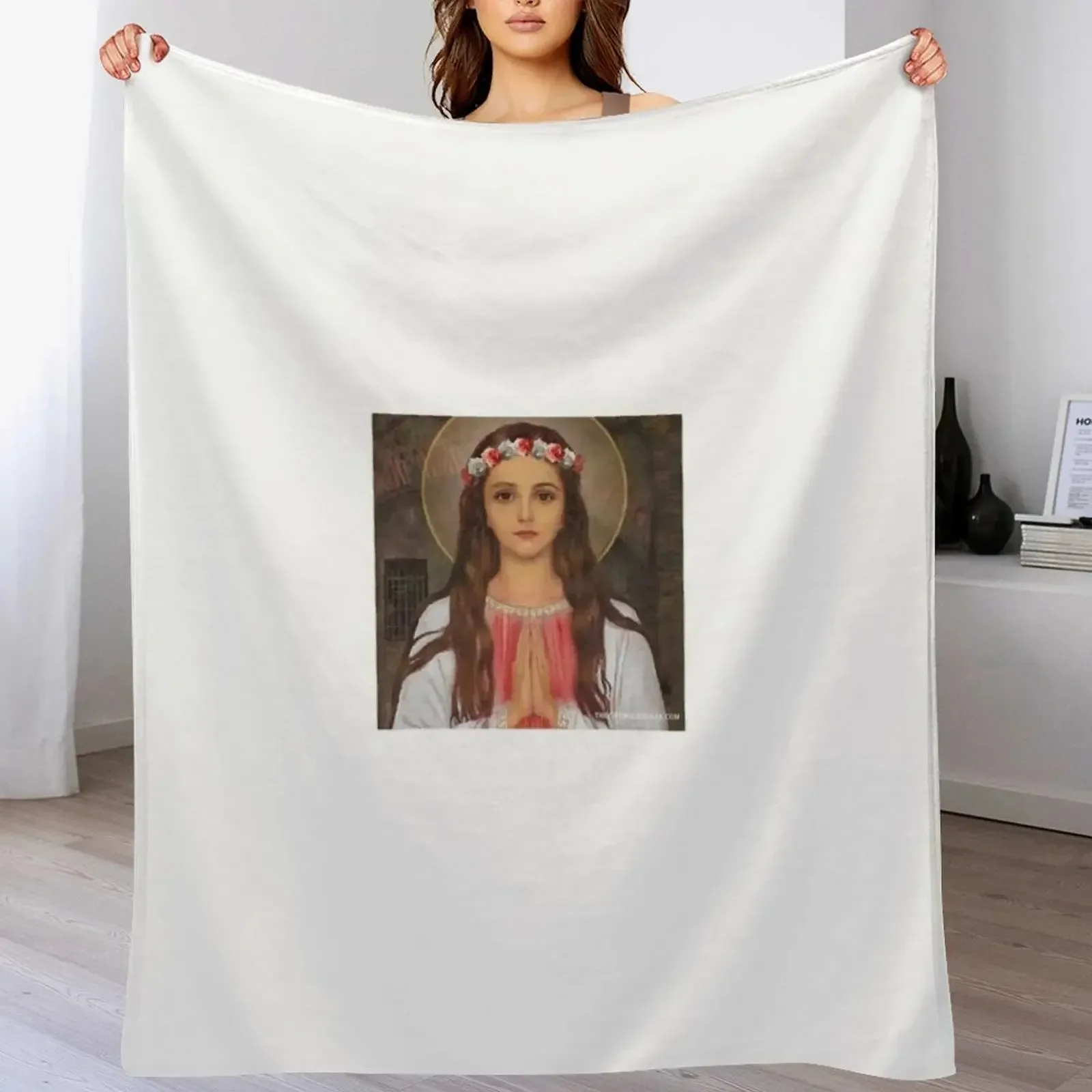 Saint Philomena Throw Blanket Decorative Sofas Soft Plush Plaid Picnic Warm Blankets
Saint Philomena Throw Blanket Decorative Sofas Soft Plush Plaid Picnic Warm Blankets