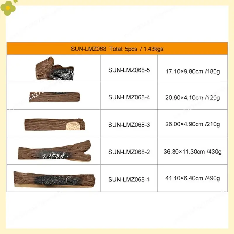 LDHL 3D Decorative Board Campfire Centerpiece Artificial Fire Fake Flame Party Decorative Flame Torch
LDHL 3D Decorative Board Campfire Centerpiece Artificial Fire Fake Flame Party Decorative Flame Torch