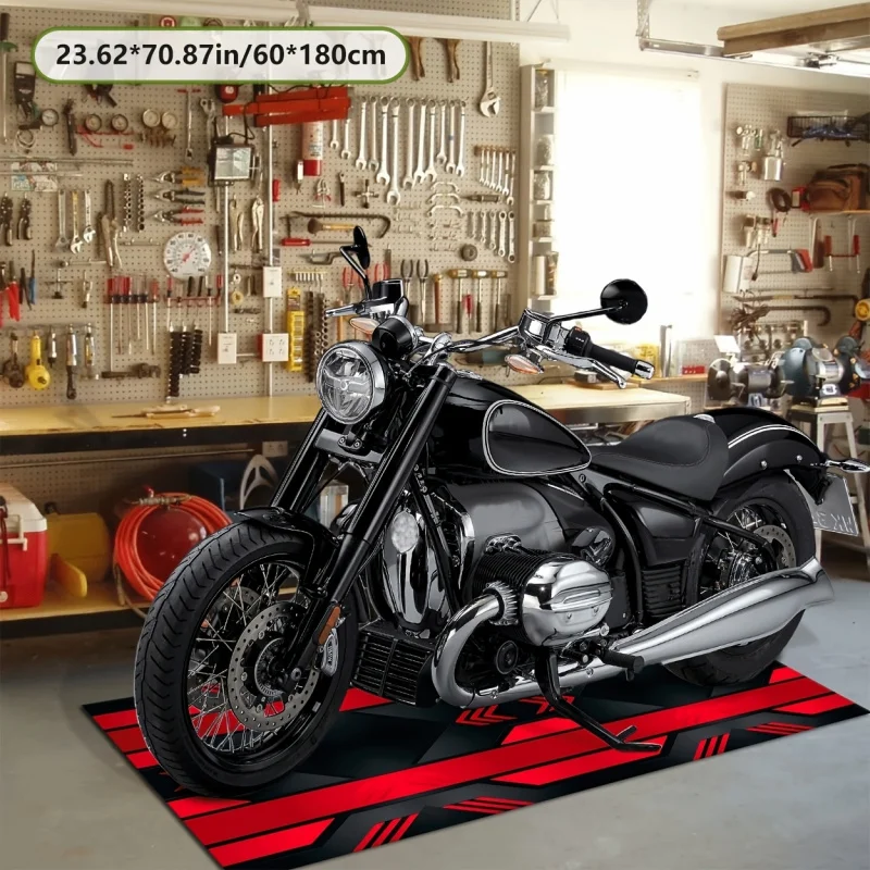 VIKAMA Stylish Motorcycle Display Rug: Non-Slip, Durable Motorcycle Parking Mat for Hallways and Corridors—Home Decor
VIKAMA Stylish Motorcycle Display Rug: Non-Slip, Durable Motorcycle Parking Mat for Hallways and Corridors—Home Decor