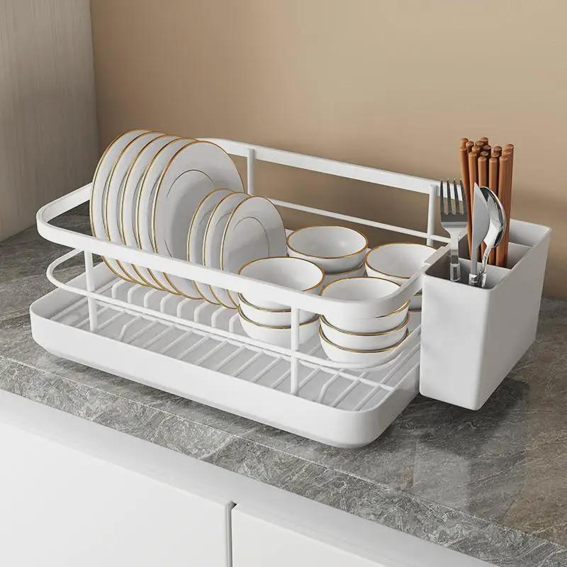 No-Install Kitchen Storage Ra Carbon Steel Di Drainer elf Utensil Holder Cabinet Organizer Drainage Ra for Home Use
No-Install Kitchen Storage Ra Carbon Steel Di Drainer elf Utensil Holder Cabinet Organizer Drainage Ra for Home Use