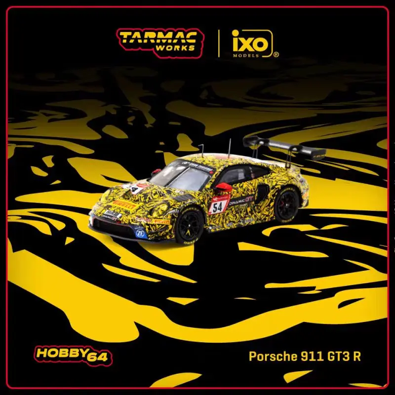 TW 1:64 911 GT3 R miniature die-casting simulation alloy car model, boys' toy, adult collectible ornament.
TW 1:64 911 GT3 R miniature die-casting simulation alloy car model, boys' toy, adult collectible ornament.