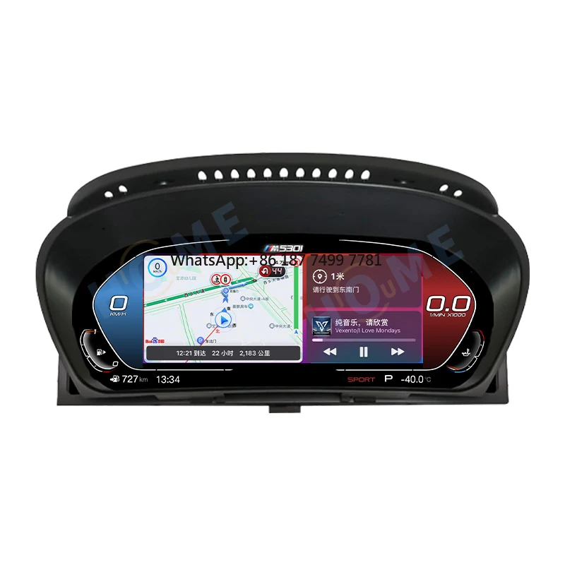 Latest Car LCD Digital Dashboard Panel Instrument Cluster Cock Speedometer for . X5 E70 X6 E71 Carplay Android Mirroring
Latest Car LCD Digital Dashboard Panel Instrument Cluster Cock Speedometer for . X5 E70 X6 E71 Carplay Android Mirroring