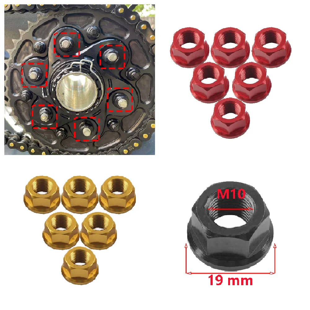 For Ducati Ducati STREETFIGHTER V4 V2 1098 SUPERBIKE 1198 SP 2007-2024 Motorcycle Refit Rear Sprocket Flange Cover Fixed Nut Set
For Ducati Ducati STREETFIGHTER V4 V2 1098 SUPERBIKE 1198 SP 2007-2024 Motorcycle Refit Rear Sprocket Flange Cover Fixed Nut Set