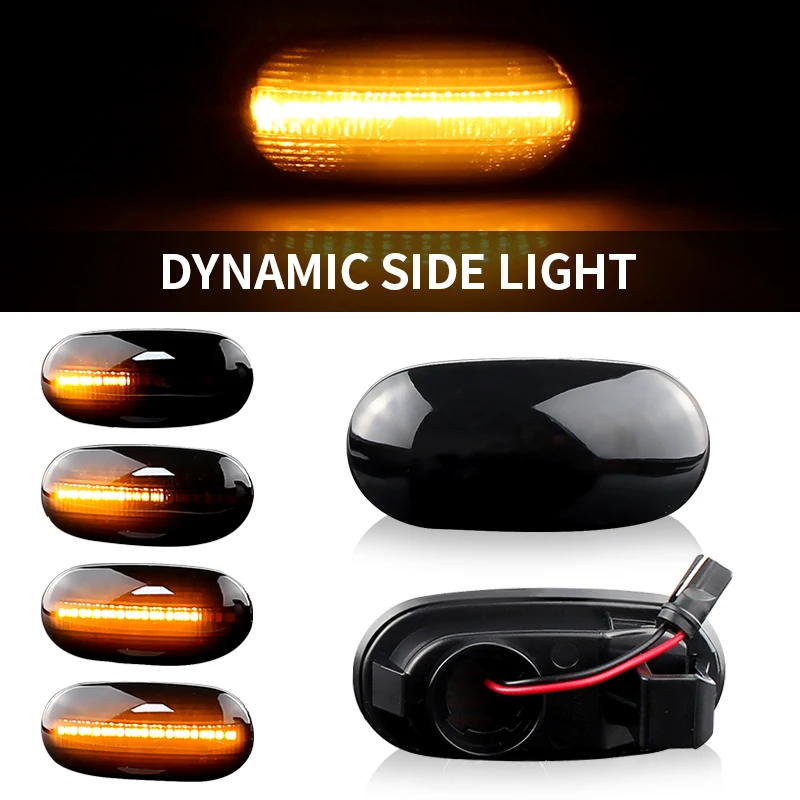 2PCS for Mitsubishi Lancer Pajero Mirag Galant 1998-2005 -LED Side Marker Light Flowing Turn Signal Lamp Auto Sequential Blinker
2PCS for Mitsubishi Lancer Pajero Mirag Galant 1998-2005 -LED Side Marker Light Flowing Turn Signal Lamp Auto Sequential Blinker