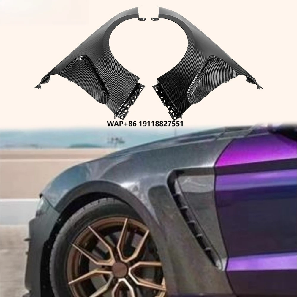 For 2018-23 Only Carbon GT350 Style Front Bumper Vented Fender Pair
For 2018-23 Only Carbon GT350 Style Front Bumper Vented Fender Pair