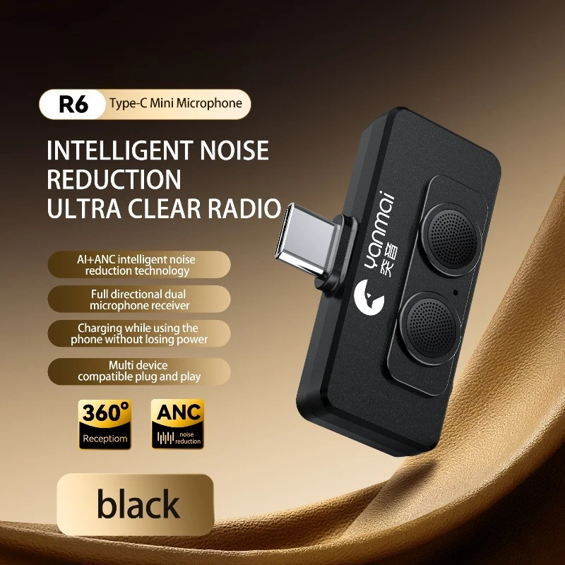 Wireless Microphone for iPhone iPad Android USB-C Mini Microphone for Video Recording Mic for Video Podcast Vlog Noise Reduction
Wireless Microphone for iPhone iPad Android USB-C Mini Microphone for Video Recording Mic for Video Podcast Vlog Noise Reduction