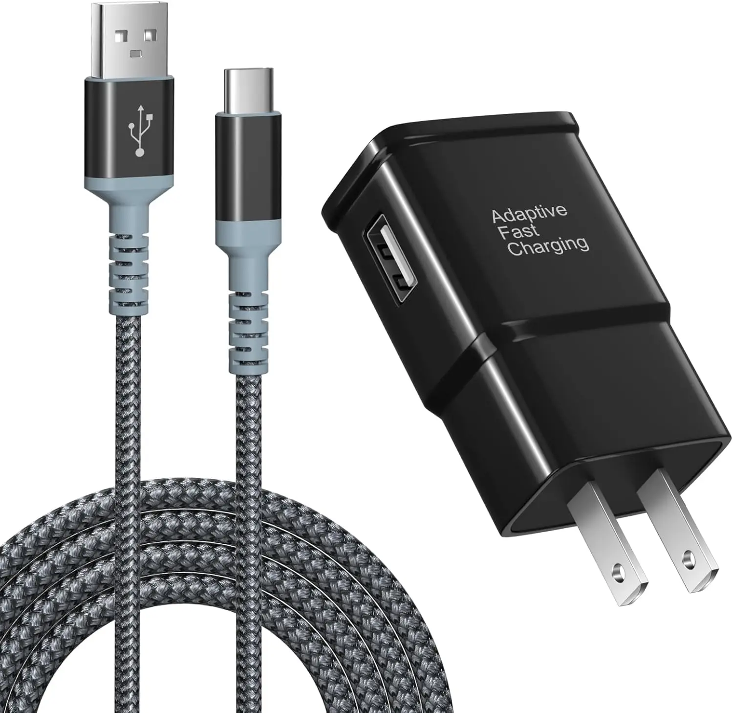 Fast Charger 25W USB C Wall Charger with 10ft Cable, Adaptive Fast Charging Block Compatible with Galaxy S25 S24 S23 S22 S21 S20 S10 S9 S8 A15 A03s Android Phones
Fast Charger 25W USB C Wall Charger with 10ft Cable, Adaptive Fast Charging Block Compatible with Galaxy S25 S24 S23 S22 S21 S20 S10 S9 S8 A15 A03s Android Phones
