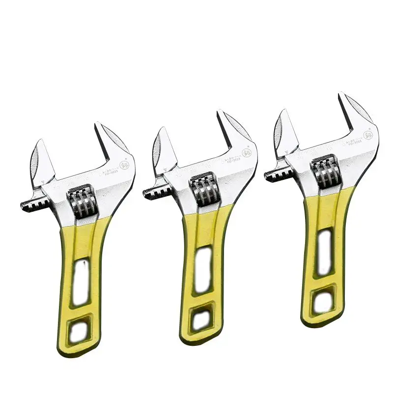 Original large opening short handle movable wrench short handle wrench mini live wrench
Original large opening short handle movable wrench short handle wrench mini live wrench