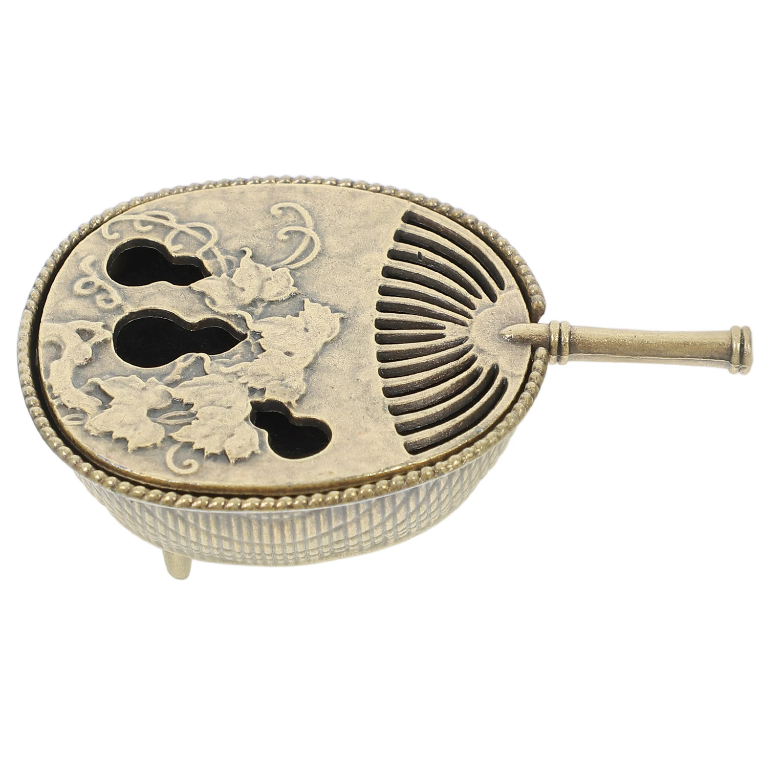 Mini Gourd Copper Incense Burner Lid Retro Design Aromatherapy Holder Stable Home Decor Meditation Yoga Relaxation
Mini Gourd Copper Incense Burner Lid Retro Design Aromatherapy Holder Stable Home Decor Meditation Yoga Relaxation