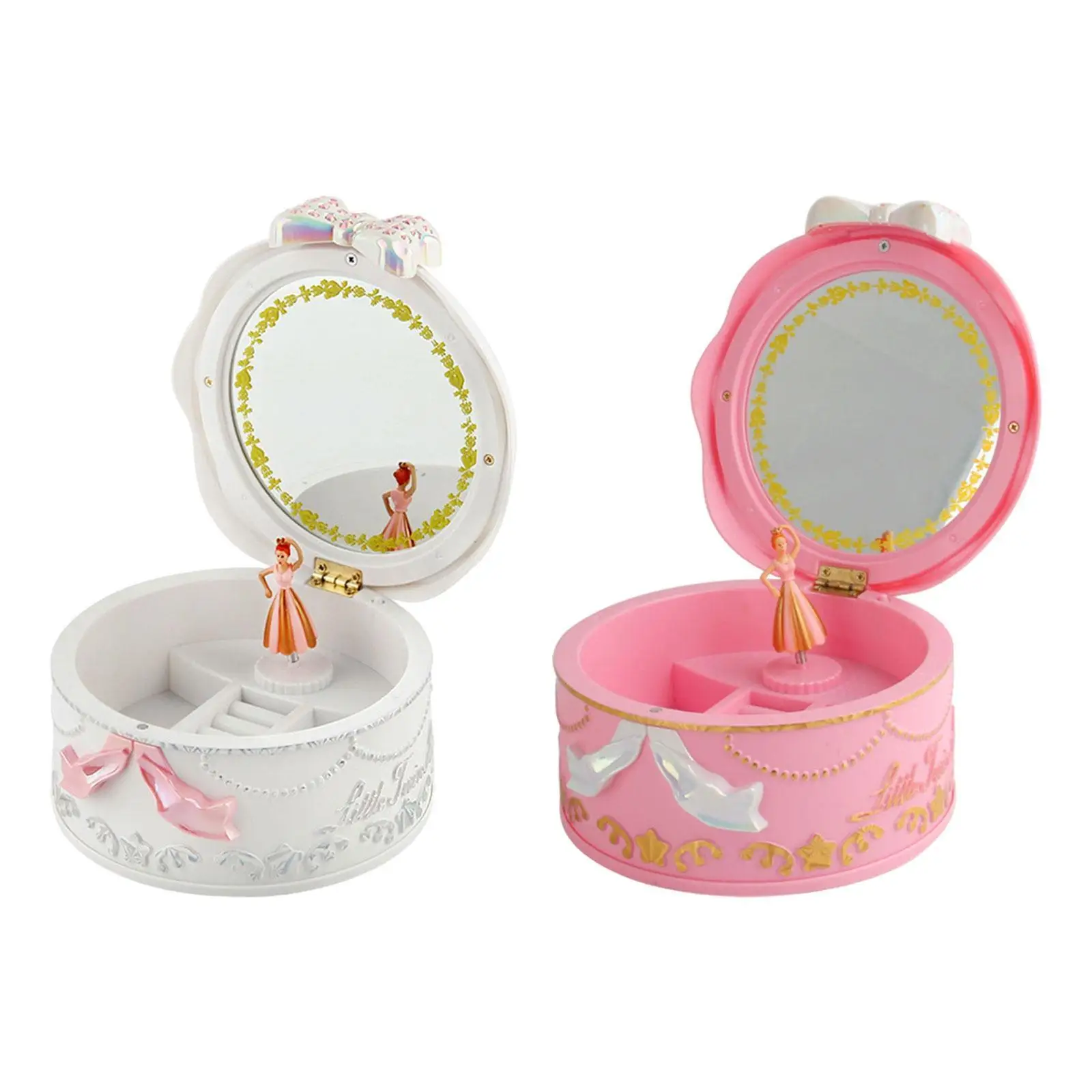 Rotating Ballet Dancer Music Box Anniversaries Gifts Jewelry Box Multipurpose for Bedroom Home Dressing Table Apartments Women
Rotating Ballet Dancer Music Box Anniversaries Gifts Jewelry Box Multipurpose for Bedroom Home Dressing Table Apartments Women