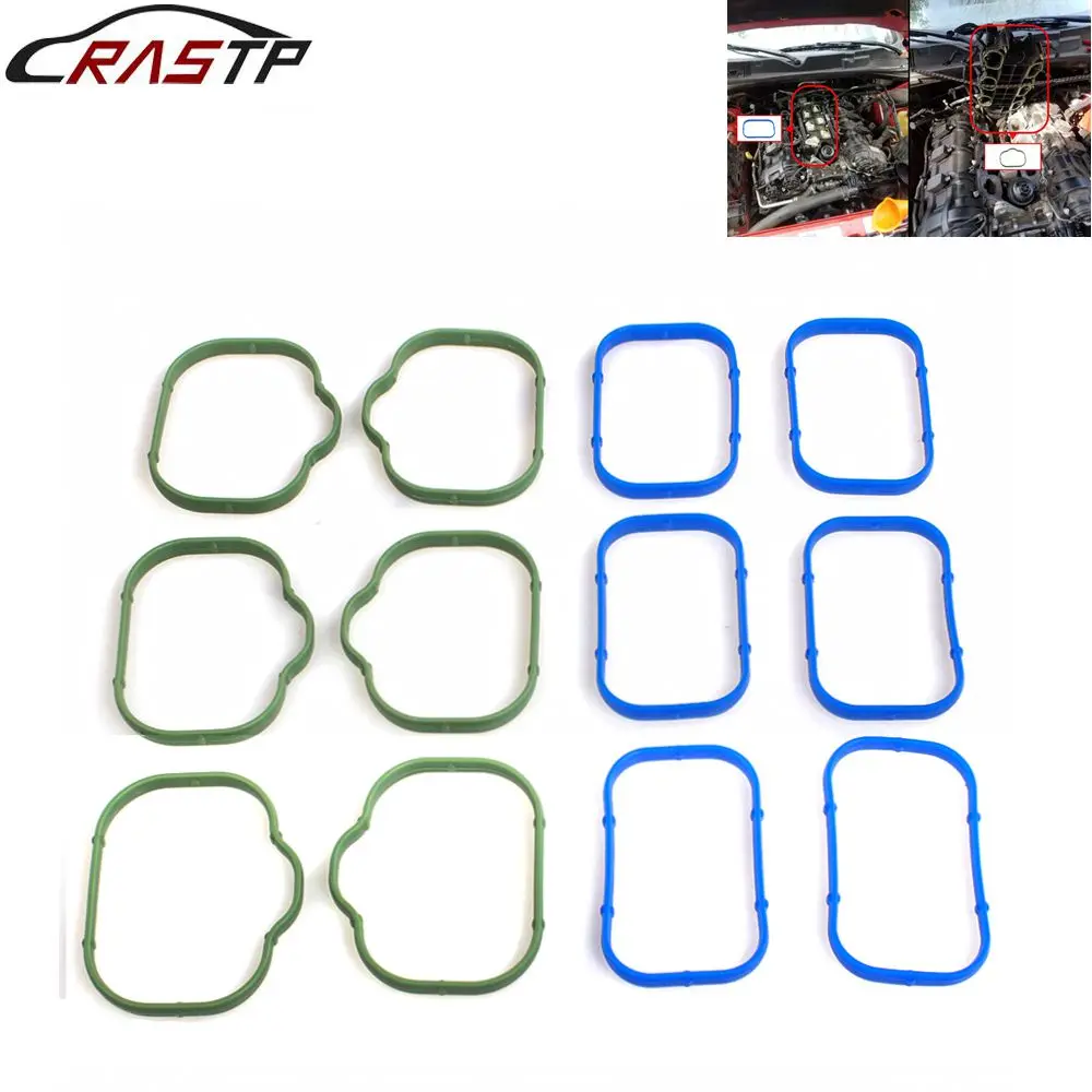 RASTP-Intake Manifold Upper Lower Gasket Set Fits Chrysler Dodge Jeep VW 3.2 3.6L DOHC RS-CR1840
RASTP-Intake Manifold Upper Lower Gasket Set Fits Chrysler Dodge Jeep VW 3.2 3.6L DOHC RS-CR1840