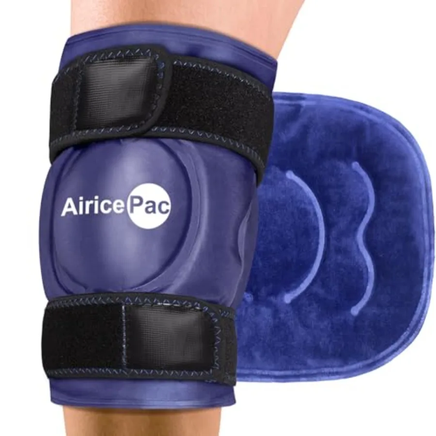 Ice Pack for Knee Pain Relief, Reusable Gel Ice Wrap for Injuries, Swelling, Knee Replacement Surgery, Cold Compress Therapy fo
Ice Pack for Knee Pain Relief, Reusable Gel Ice Wrap for Injuries, Swelling, Knee Replacement Surgery, Cold Compress Therapy fo
