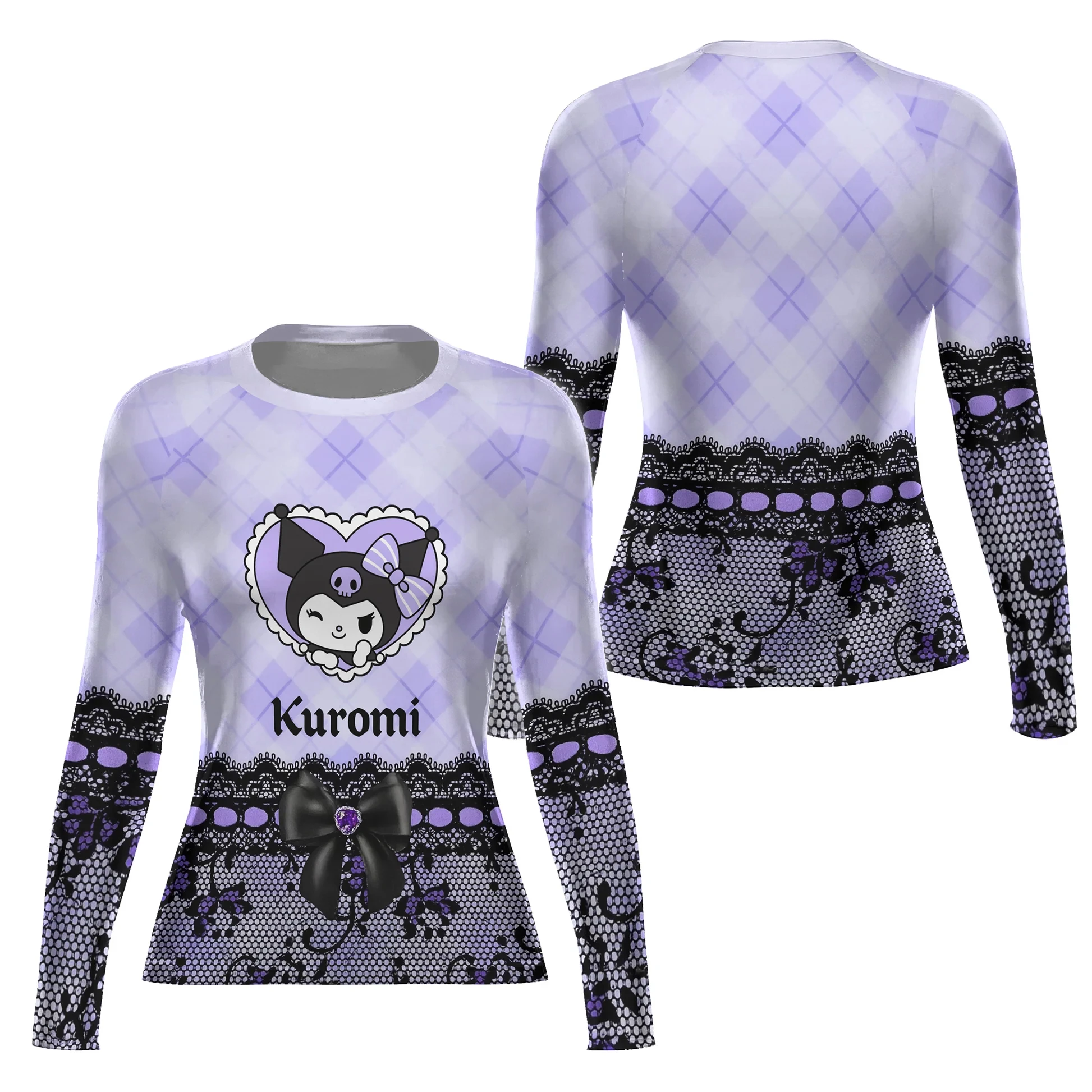 Kuromi3d-printed Pattern Quick Dry Fashion Fighting Fitness Men, Women, Adults and Children with Long Sleeves and Short Sleeves
Kuromi3d-printed Pattern Quick Dry Fashion Fighting Fitness Men, Women, Adults and Children with Long Sleeves and Short Sleeves