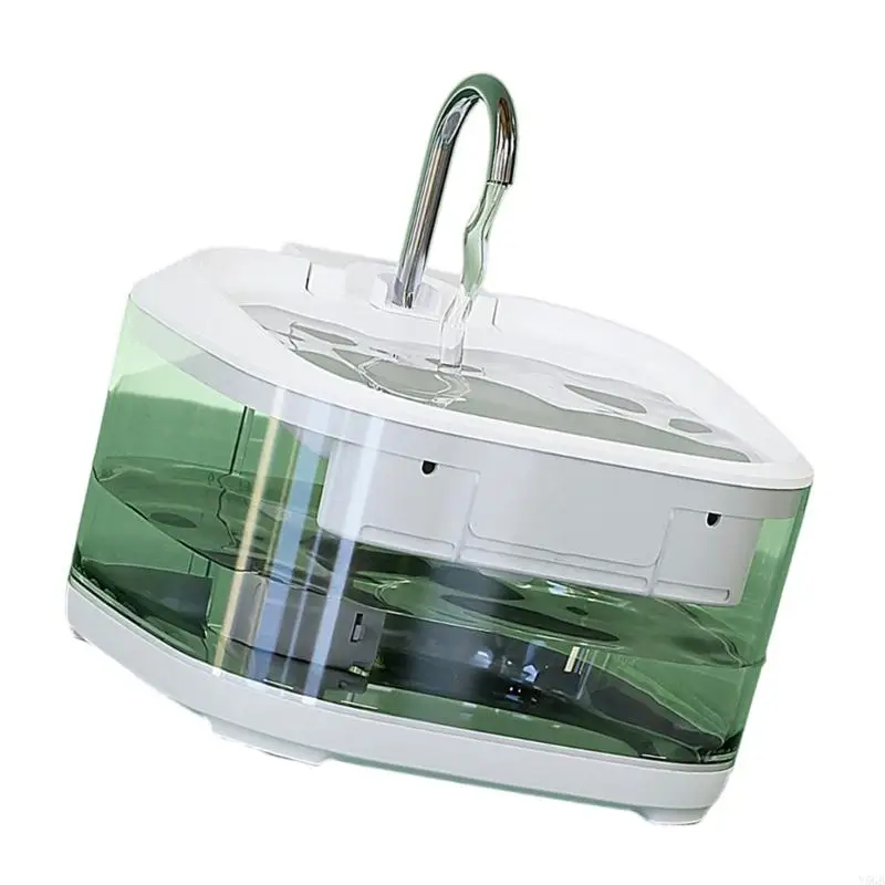 4.5L Quiet Pet Drinking Fountain Stainless Steel Design Automatic Circulating Water Dispenser For Cats And Small Breeds Y5GB
4.5L Quiet Pet Drinking Fountain Stainless Steel Design Automatic Circulating Water Dispenser For Cats And Small Breeds Y5GB